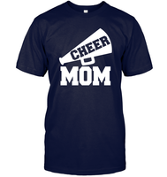 Cheer Mom With Megaphone Unisex Short Sleeve Classic Tee