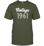 1961 Retro Vintage Birth Year Blast Unisex Short Sleeve Classic Tee