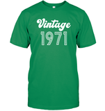 1971 Retro Vintage Birth Year Blast Unisex Short Sleeve Classic Tee