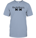 Baseball Mom Shirt Unisex Short Sleeve Classic Tee