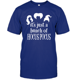 Hocus Pocus It's Just A Bunch Of Hocus Pocus Unisex Short Sleeve Classic Tee
