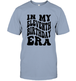 In My Eleventh Birthday Era Birthday Shirt Unisex Short Sleeve Classic Tee