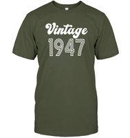 1947 Retro Vintage Birth Year Blast Unisex Short Sleeve Classic Tee