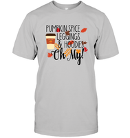 Pumpkin Spice, Leggings, & Hoodies. Oh Y'all – Fall Vibes Tee T Shirt, Long Sleeve, Hoodie, And Sweatshirt