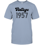 1957 Retro Vintage Birth Year Blast Unisex Short Sleeve Classic Tee