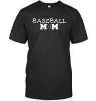 Baseball Mom Shirt Unisex Short Sleeve Classic Tee