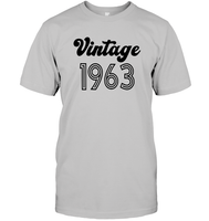 1963 Retro Vintage Birth Year Blast Unisex Short Sleeve Classic Tee