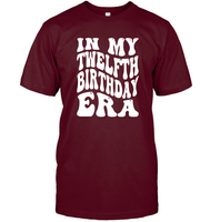 In My Twelfth Birthday Era Birthday Shirt Unisex Short Sleeve Classic Tee