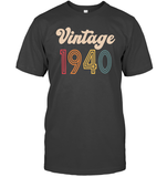 1940 Retro Vintage Birth Year Blast Unisex Shirt, Long Sleeve, Hoodie, Sweatshirt