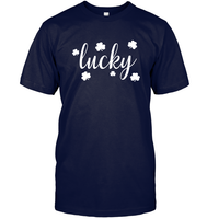Lucky St Patrick's Day Shirt Unisex Short Sleeve Classic Tee