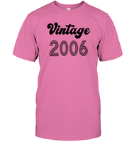 2006 Retro Vintage Birth Year Blast Unisex Short Sleeve Classic Tee