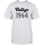 1964 Retro Vintage Birth Year Blast Unisex Short Sleeve Classic Tee