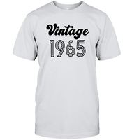 1965 Retro Vintage Birth Year Blast Unisex Short Sleeve Classic Tee