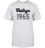 1965 Retro Vintage Birth Year Blast Unisex Short Sleeve Classic Tee