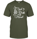 Sun Sand & A Drink In My Hand Bachelorette Shirt For Women