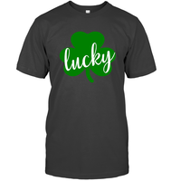 Lucky St Patrick's Day Shirt Unisex Short Sleeve Classic Tee