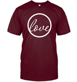 Love Valentine's Day Unisex Short Sleeve Classic Tee