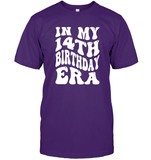 In My 14th Birthday Era Birthday Shirt Unisex Short Sleeve Classic Tee