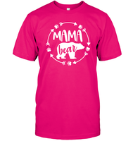 Mama Bear Family Shirt Unisex Short Sleeve Classic Tee