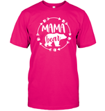 Mama Bear Family Shirt Unisex Short Sleeve Classic Tee
