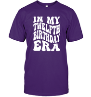 In My Twelfth Birthday Era Birthday Shirt Unisex Short Sleeve Classic Tee