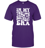 In My Twelfth Birthday Era Birthday Shirt Unisex Short Sleeve Classic Tee