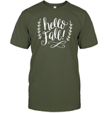Hello Fall Shirt – Welcome the Coziest Season Unisex Short Sleeve Classic Tee