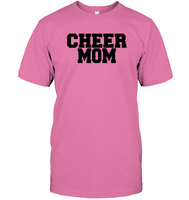 Cheer Mom T Shirt Unisex Short Sleeve Classic Tee
