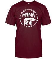 Mama Bear Family Shirt Unisex Short Sleeve Classic Tee