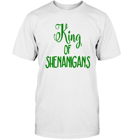 King of Shenanigans St Patrick's Day Shirt Unisex Short Sleeve Classic Tee