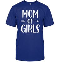 Mom Of Girls Family Shirt Unisex Short Sleeve Classic Tee