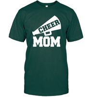 Cheer Mom With Megaphone Unisex Short Sleeve Classic Tee