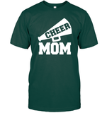 Cheer Mom With Megaphone Unisex Short Sleeve Classic Tee