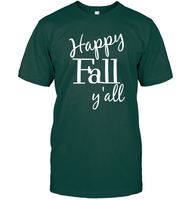 Happy Fall Y’all Shirt Unisex Short Sleeve Classic Tee