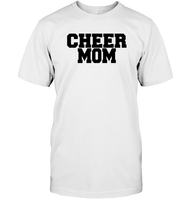 Cheer Mom T Shirt Unisex Short Sleeve Classic Tee
