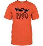 1990 Retro Vintage Birth Year Blast Unisex Short Sleeve Classic Tee