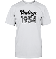 1954 Retro Vintage Birth Year Blast Unisex Short Sleeve Classic Tee