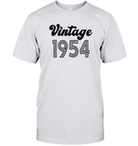 1954 Retro Vintage Birth Year Blast Unisex Short Sleeve Classic Tee