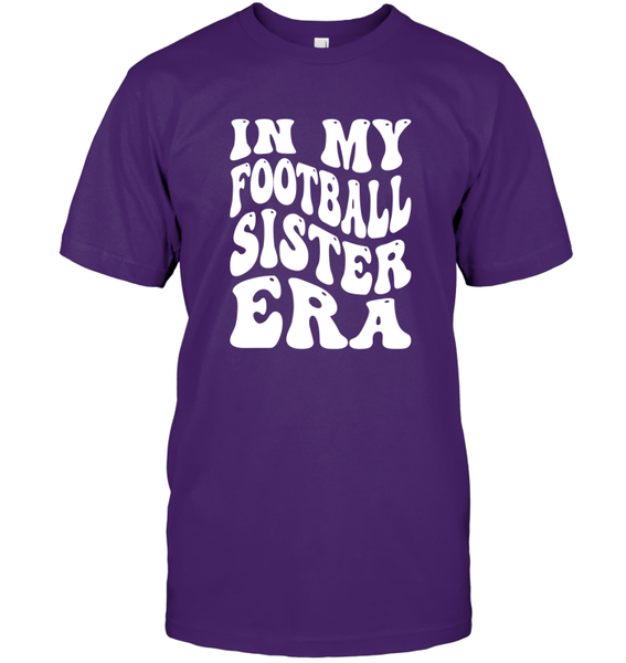 In My Football Sister Era Sports Shirt Unisex Short Sleeve Classic Tee