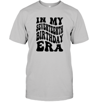 In My Seventeenth Birthday Era Birthday Shirt Unisex Short Sleeve Classic Tee
