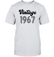 1967 Retro Vintage Birth Year Blast Unisex Short Sleeve Classic Tee