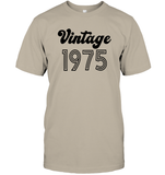 1975 Retro Vintage Birth Year Blast Unisex Short Sleeve Classic Tee