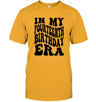 In My Fourteenth Birthday Era Birthday Shirt Unisex Short Sleeve Classic Tee