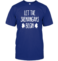Let The Shenanigans Begin St Patrick's Day Shirt Unisex Short Sleeve Classic Tee
