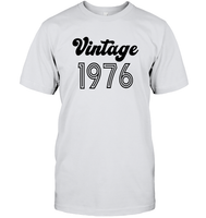 1976 Retro Vintage Birth Year Blast Unisex Short Sleeve Classic Tee