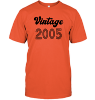 2005 Retro Vintage Birth Year Blast Unisex Short Sleeve Classic Tee