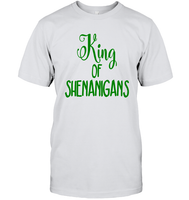 King of Shenanigans St Patrick's Day Shirt Unisex Short Sleeve Classic Tee