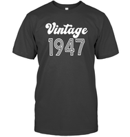 1947 Retro Vintage Birth Year Blast Unisex Short Sleeve Classic Tee