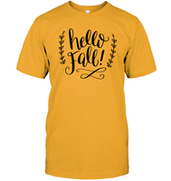 Hello Fall Shirt – Welcome the Coziest Season Unisex Short Sleeve Classic Tee