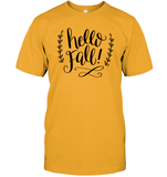 Hello Fall Shirt – Welcome the Coziest Season Unisex Short Sleeve Classic Tee